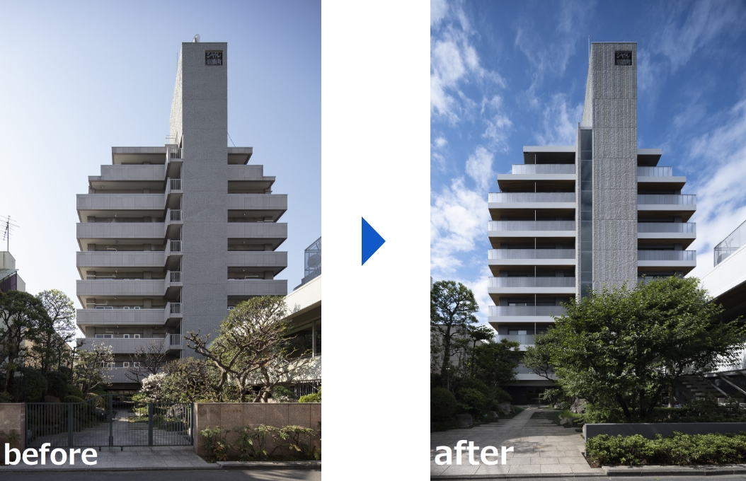 リファイニング建築 Before Afterの写真