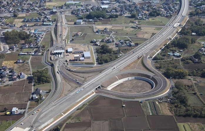 Kita-Kanto Expressway Tanuma Interchange 1